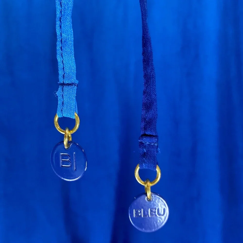 Blue by Rod Beattie Large Sheer Swim Cover-Up | Ombre Blue Beach Tunic Pool Swim - Picture 4 of 9